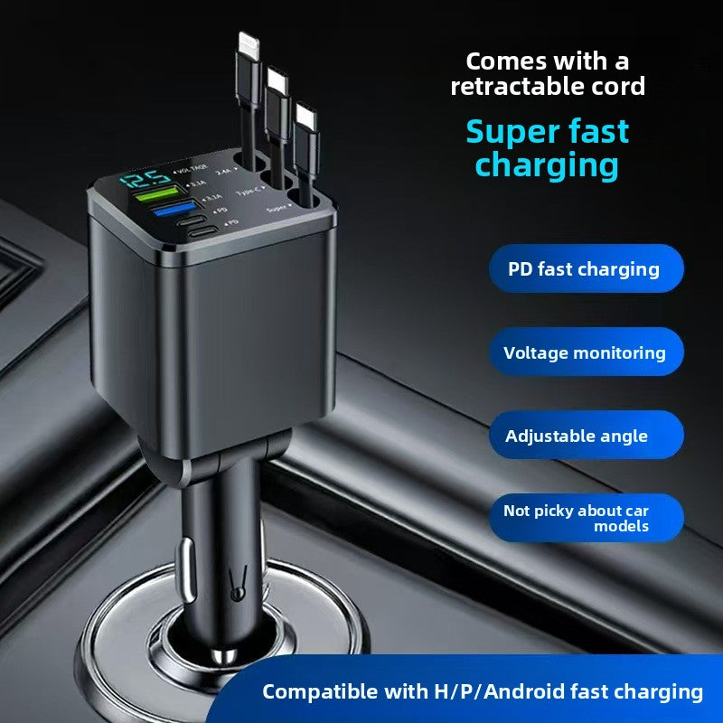 Experience Efficient Charging with Our Multi-Port Car Phone Charger