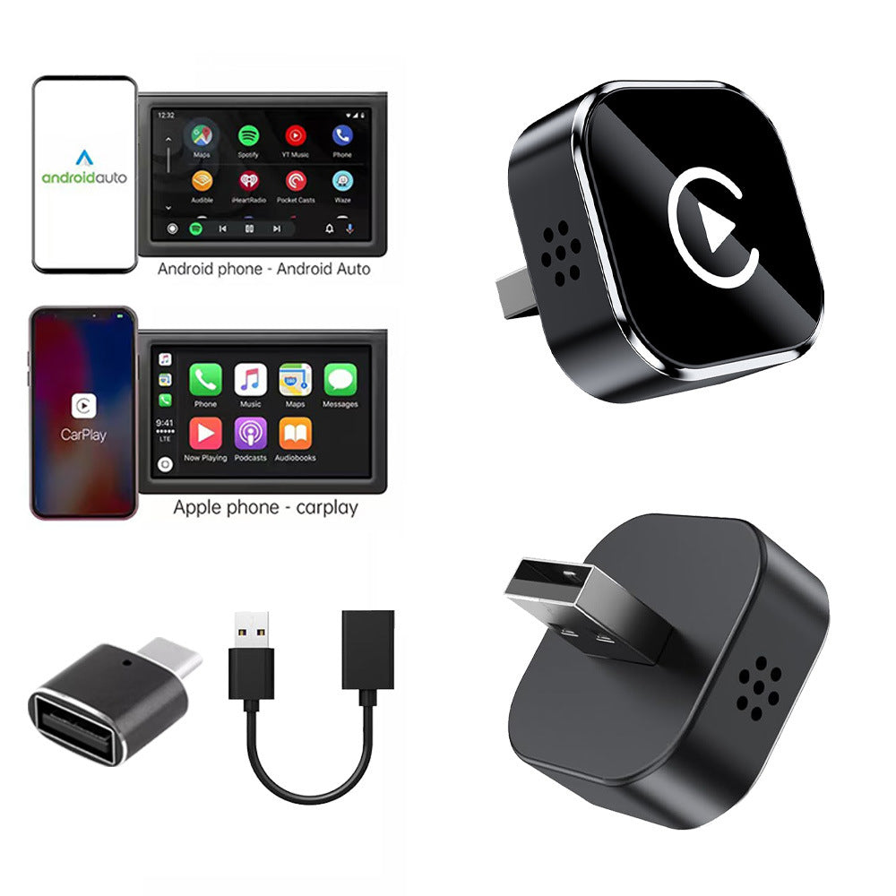 Adapter 2 in 1 car wired to wireless