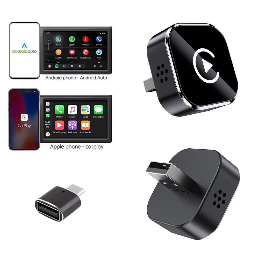 Adapter 2 in 1 car wired to wireless