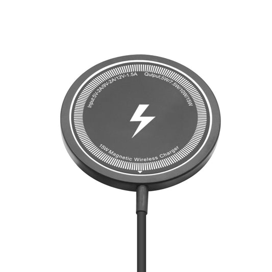 Magnetic Wireless Phone Fast Charger with Type-C Cable